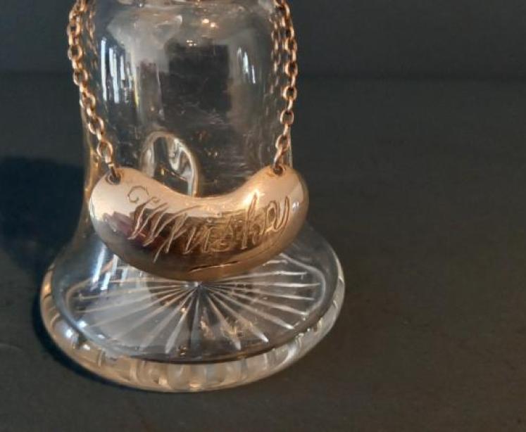 Edwardian Period Silver Whisky Noggin Decanter - Image 3