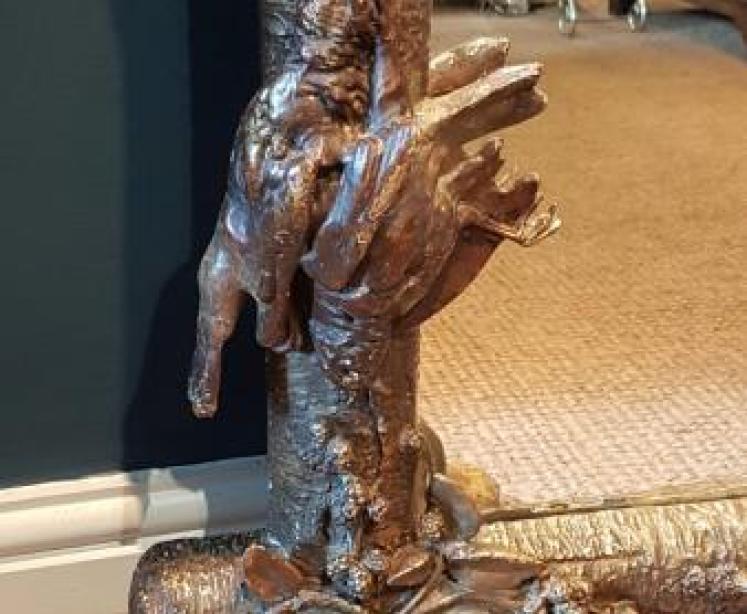 Superb Victorian Shooting Themed Gilt Mirror - Image 4