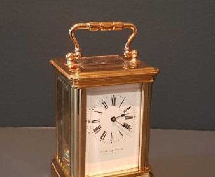 Howell & James Paris Miniature Carriage Clock - Image 6