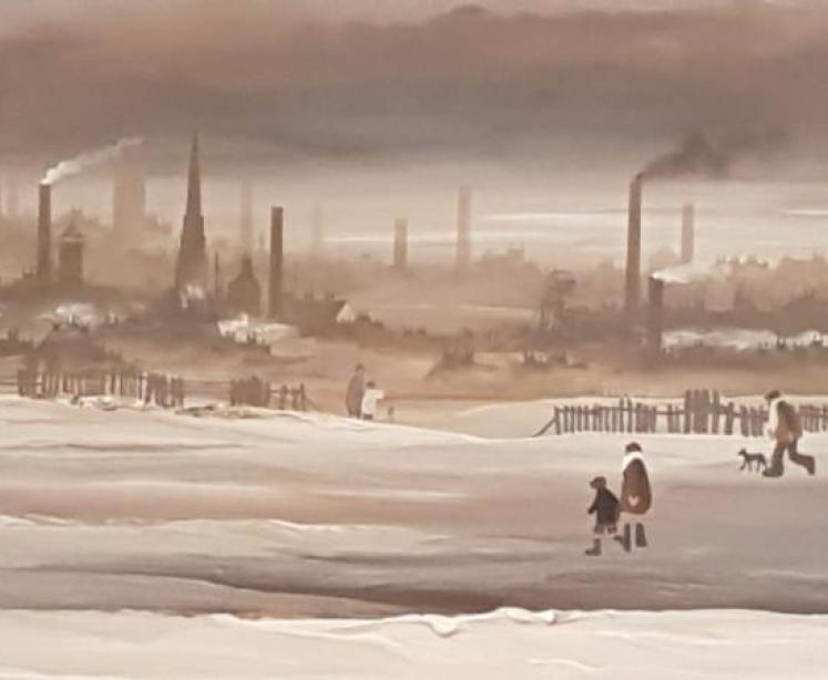 Superb Original Oil on Board by Brian Shields - Image 2