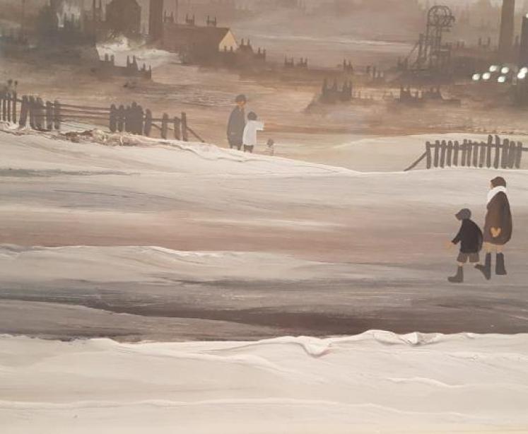 Superb Original Oil on Board by Brian Shields - Image 6