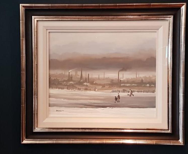 Superb Original Oil on Board by Brian Shields - Image 7