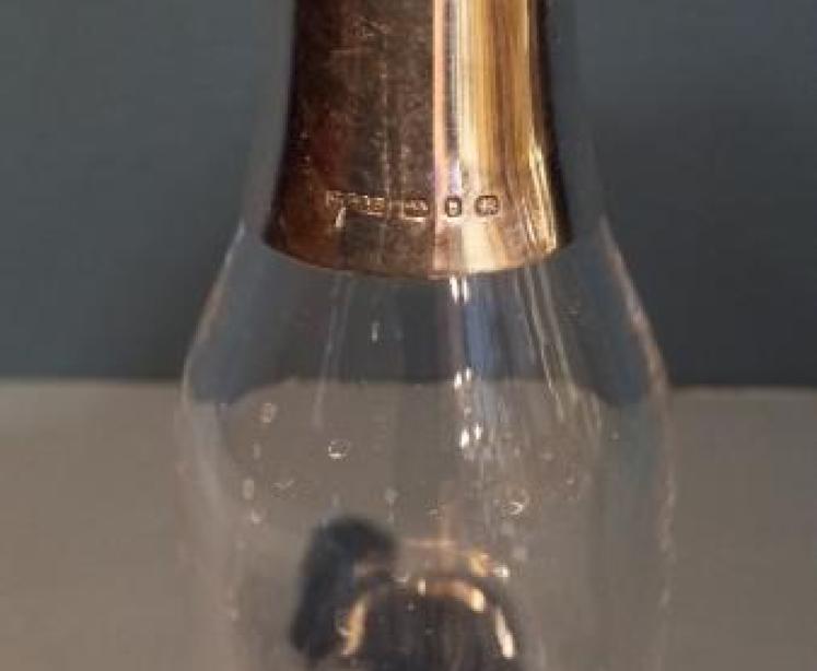 Superb Mid Victorian Silver Champagne Bottle Decanter  - Image 3