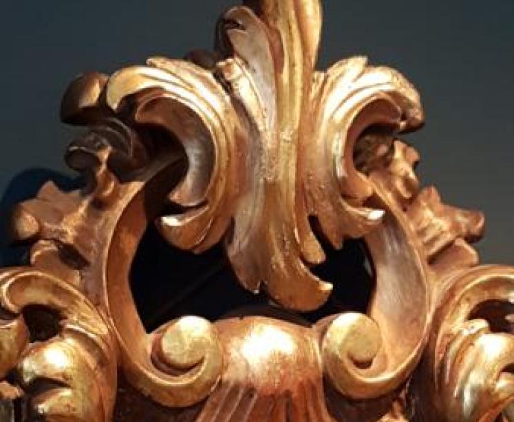 1920's Timber Gilt Mirror - Image 5