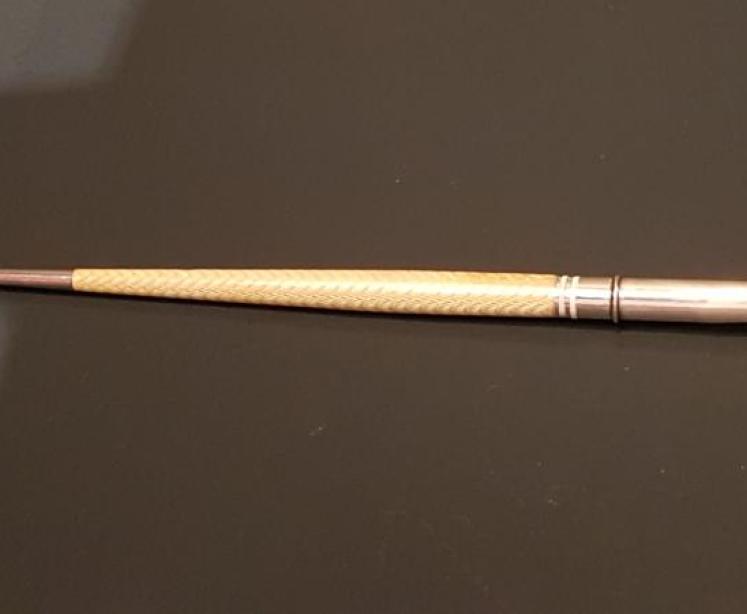 Superb Silver and Enamel Four Piece Pen and Ink Set - Image 6