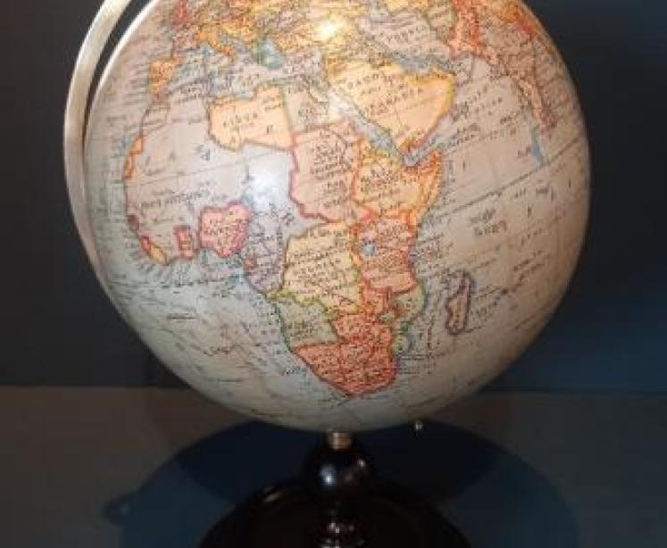 Antique 10" Geographia of London Terrestrial Globe - Image 1