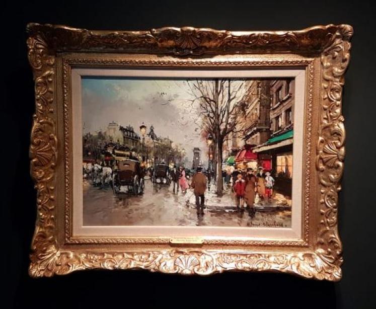 Fine Oil on Canvas by Antoine Blanchard (Marcel Masson) - Image 1