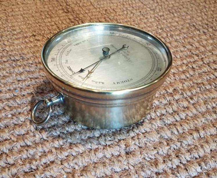 Victorian Marine Barometer by Negretti and Zambra - Image 5