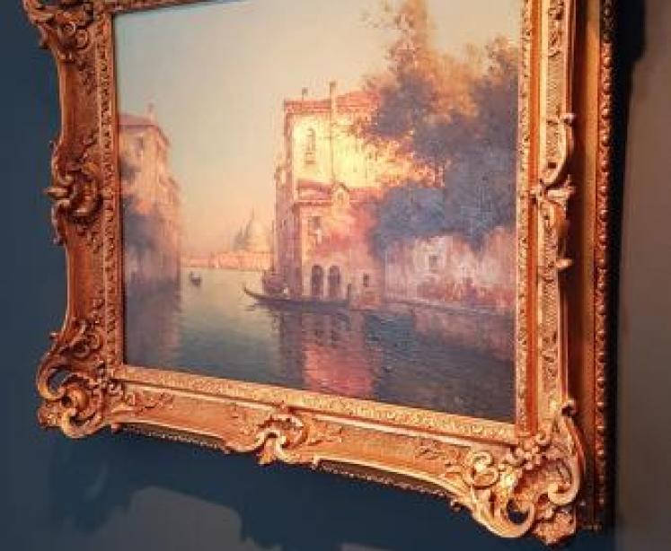 Fine Oil on Canvas By Marc Aldine (Bouvard Snr) - Image 2