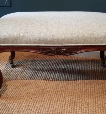 Early Victorian Rosewood Stool