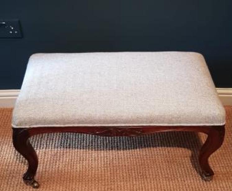 Early Victorian Rosewood Stool - Image 7
