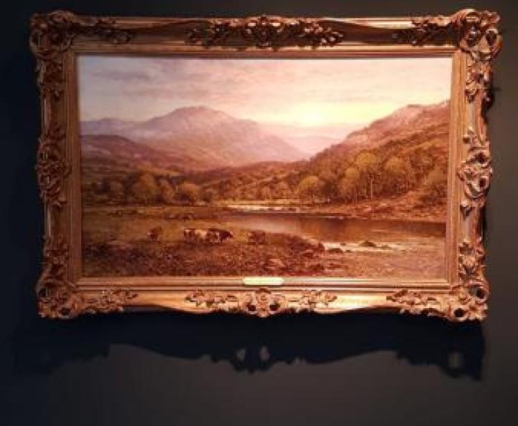 Fine Victorian Oil on Canvas by Alfred Glendening Senior - Image 1