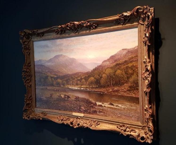 Fine Victorian Oil on Canvas by Alfred Glendening Senior - Image 2