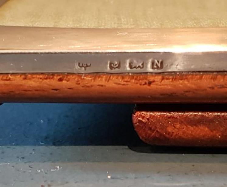 Silver Frame with Ribbon Crest - Image 5