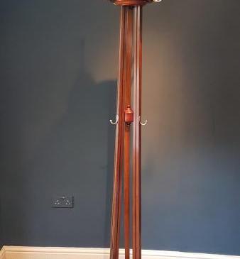 Edwardian Mahogany Coat Stand