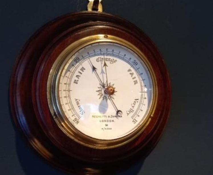 Antique Negretti and Zambra Barometer - Image 2