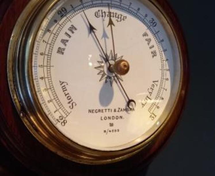 Antique Negretti and Zambra Barometer - Image 4