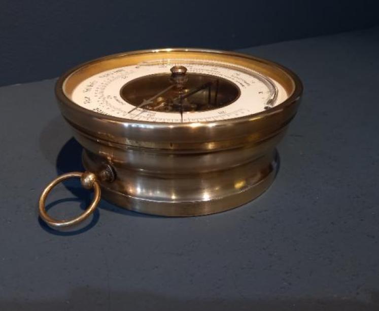 Antique Skeletonised Glasgow Marine Barometer - Image 5