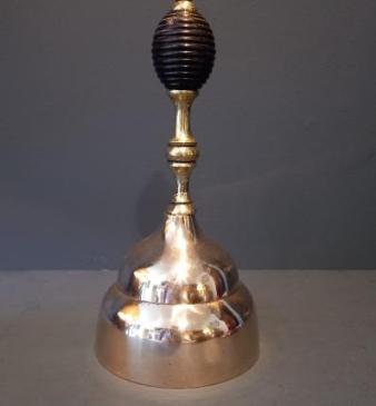 Large Antique Bronze Table Bell