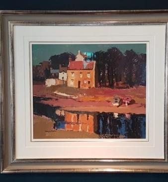 Early Oil on Board by Donald McIntyre