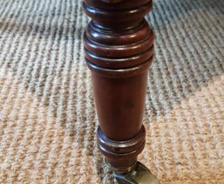 Early Victorian Upholstered Armchair - Image 4