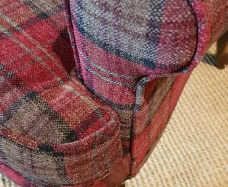 Edwardian Wing Back Arm Chair - Image 3