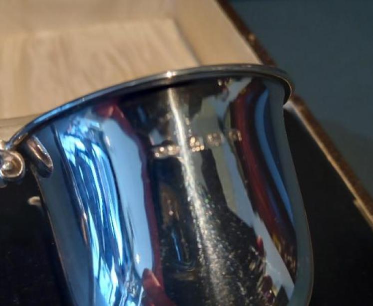 George V Period Silver Christening Mug in Presentation Case - Image 5