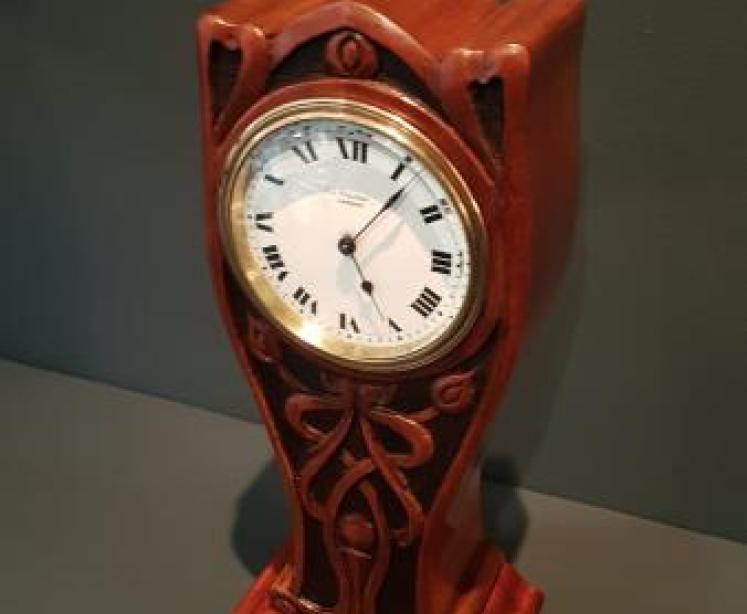 Impressive Edwardian Mantel Clock - Image 2
