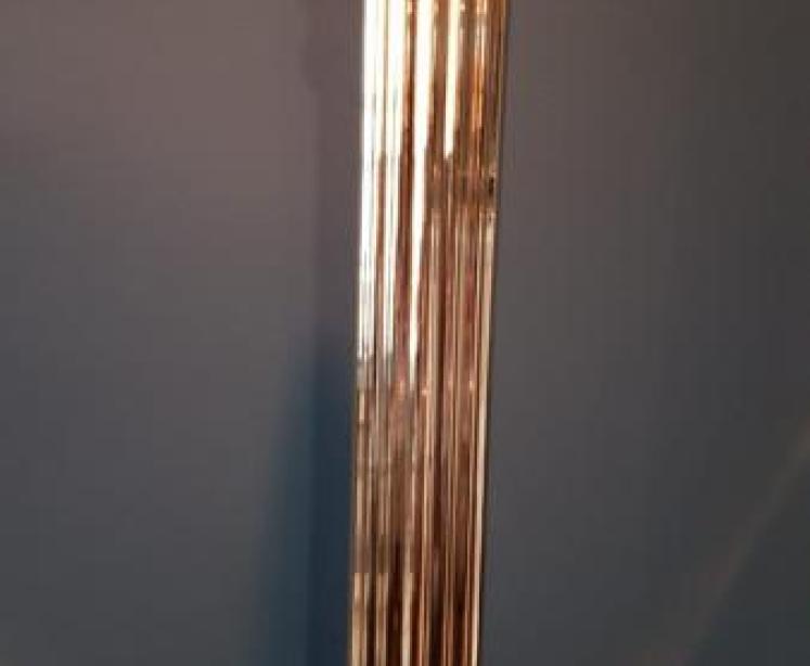 Superb Hinks Brass Lamp Standard - Image 4