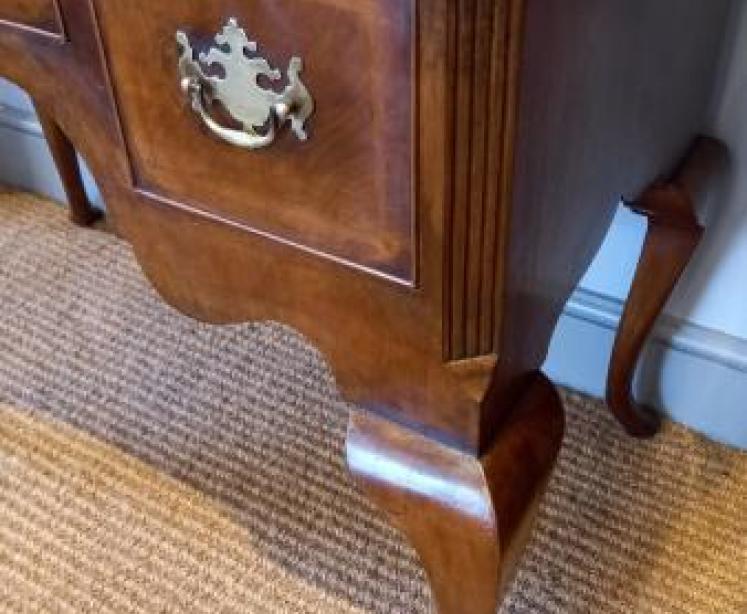 Fine George II Period Figured Walnut Chest on Stand - Image 5