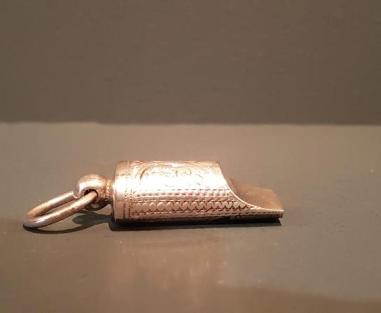 Engraved Silver Whistle - Image 5