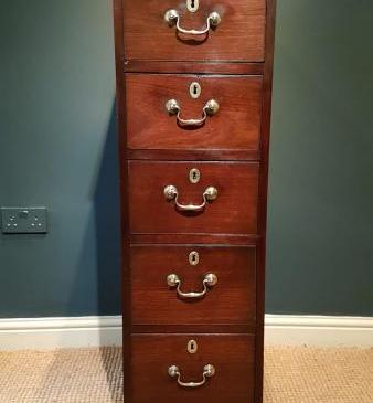 George III Mahogany Estate Chest