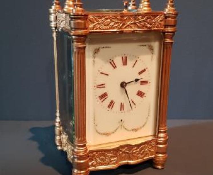 Victorian French Repeating Carriage Clock - Image 7