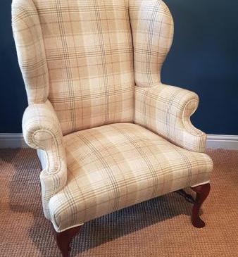 Victorian Wing Back Arm Chair