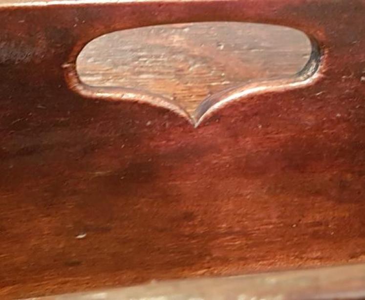 George III Oak Cutlery Table - Image 3