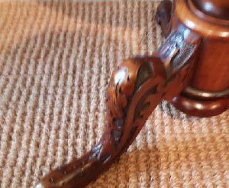 Victorian Burr Walnut Tripod Table - Image 6