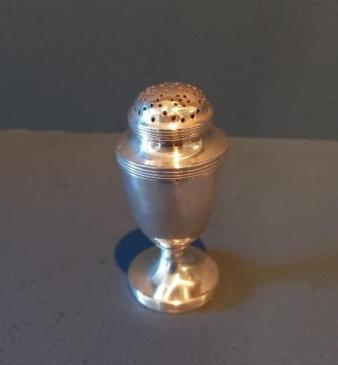 Victorian London Silver Pounce Pot