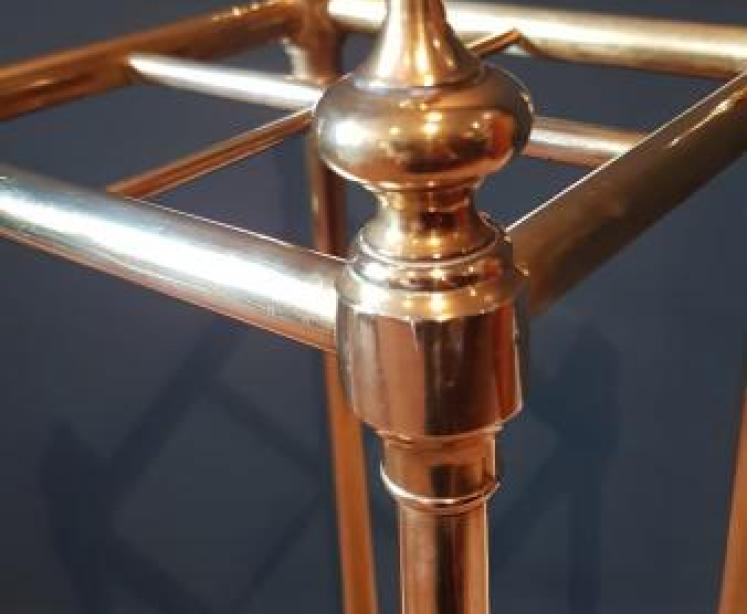 Victorian Brass and Cast Iron Stick Stand - Image 4