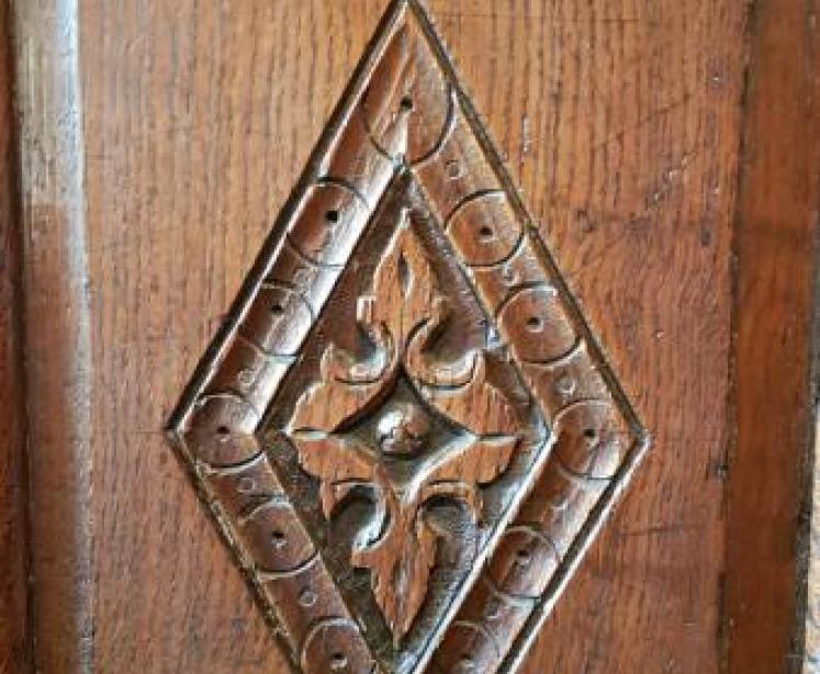 Small Period Oak Box Settle - Image 5