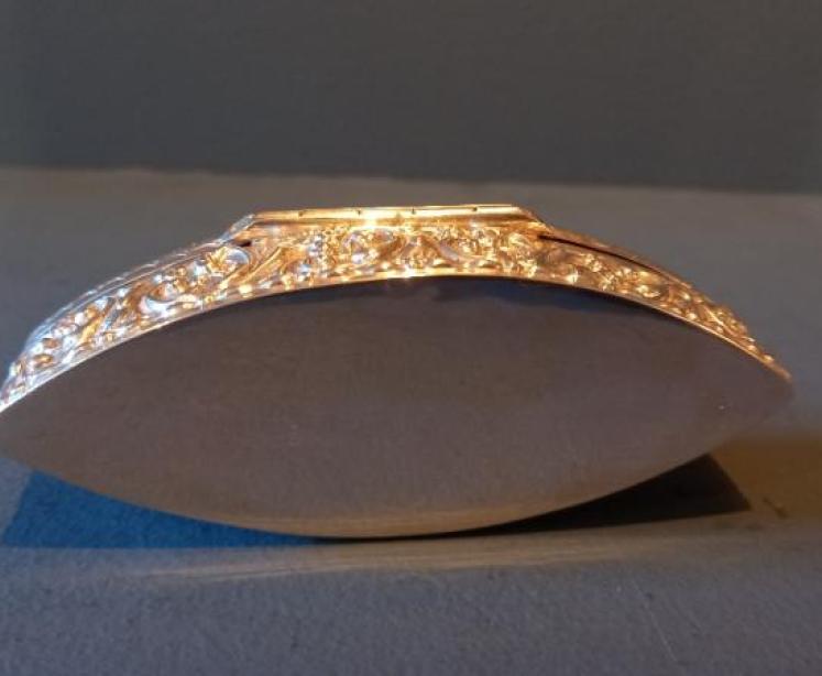 Edwardian Silver Lozenge Shaped Table Box - Image 5