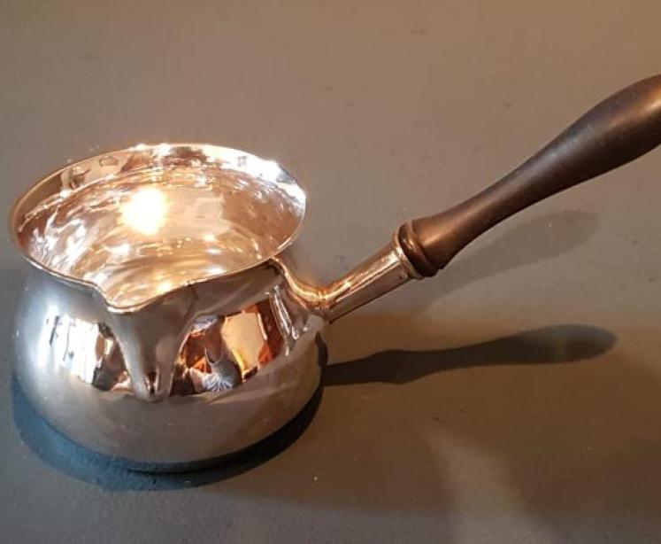 Antique Chester Silver Brandy Warmer - Image 3