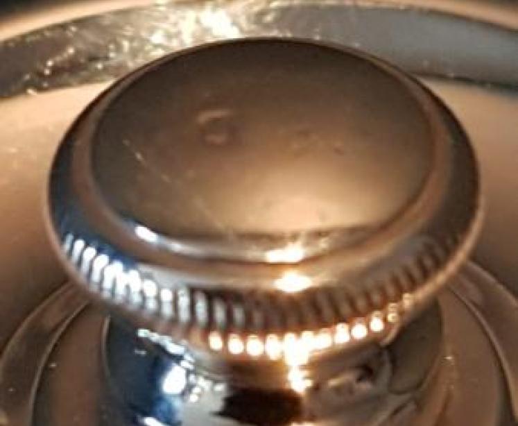 George V Silver Pepper Grinder - Image 3