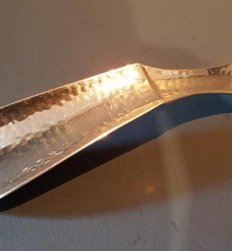 Planished Edinburgh Silver Shoe Horn