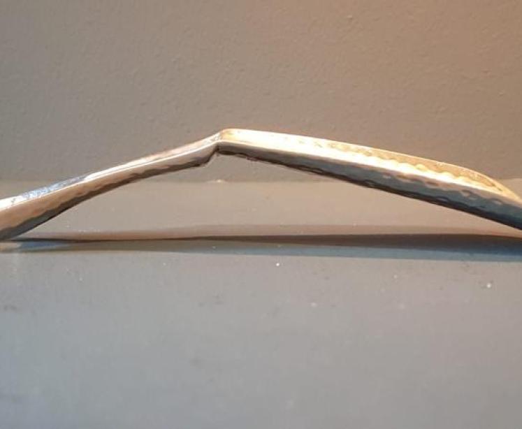 Planished Edinburgh Silver Shoe Horn - Image 4