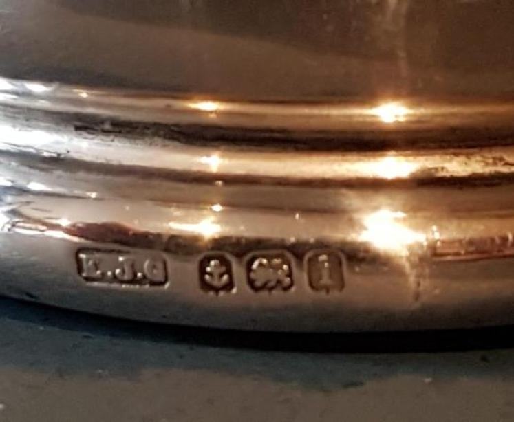 Edwardian Silver Liqueur Coaster - Image 2