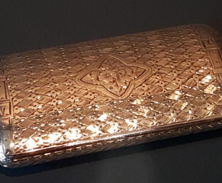 Engraved Silver Pocket Snuff - Image 7