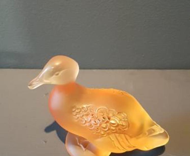 Lalique Amber Duck - Image 5