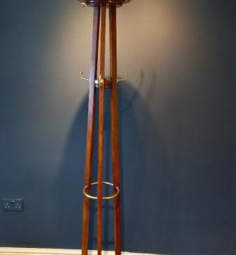 Antique Revolving Coat & Hat Hallstand