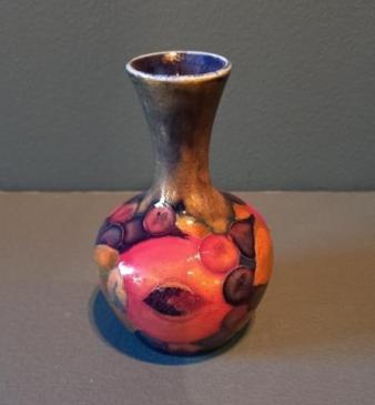 Antique Moorcroft Pomegranate Bud Vase