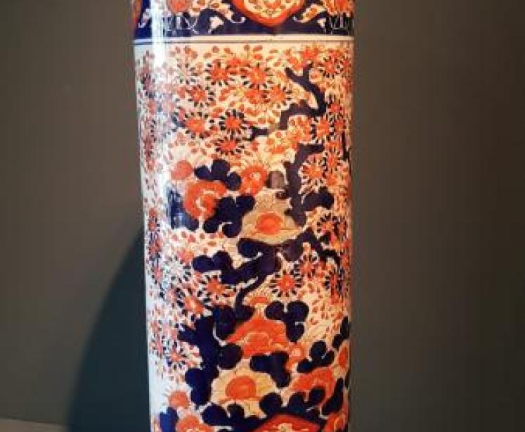 Superb Victorian Imari Stick Stand - Image 1